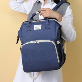 Multi-Pocket Foldable Multi-Functional Backpack, Large Capacity Women's Shoulder Bag, Stylish Storage Backpack, Baptism Gift