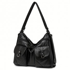 Women'S Convertible Crossbody/Backpack Bag with Adjustable Strap & Magnetic Closure - Convertible Handbag & Backpack, Golden-Tone Hardware, Versatile Fashion Accessory, Sleek Design, Sturdy Construction, Fashion Lovers