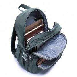 Women's Large Capacity Backpack - Heavy-Duty Nylon School Backpack with Multiple Zippered Compartments, Adjustable Padded Shoulder Straps & Laptop Sleeve, Lightweight Backpack for College, Travel, - Available in Navy Blue, Lake Blue, Burgundy, Black - Ideal Gift for Women,W - Stylish & Functional Everyday Backpack, Backpack For Women, Bags For Women, Travel Backpack, Back Pack For Womens, Backpacks For Women, Bagpack For Women, Backpack For Women Travel, Backpack For School,